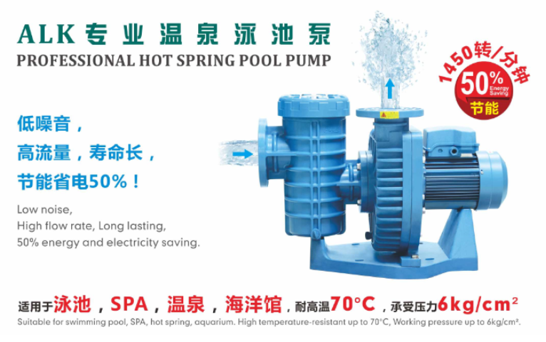 爱克泳池循环水泵